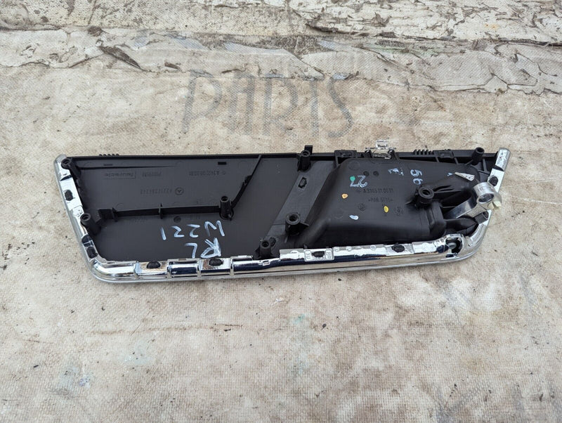 MERCEDES S CLASS W221 06-13 REAR LEFT N/S INNER DOOR HANDLE TRIM A2217304348