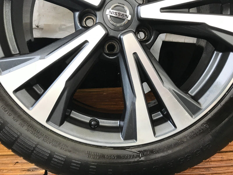 NISSAN QASHQAI J11 4x ALLOY WHEEL RIM SET 18' 7Jx18H2 ET40 *4x TYRE 215x55 R18