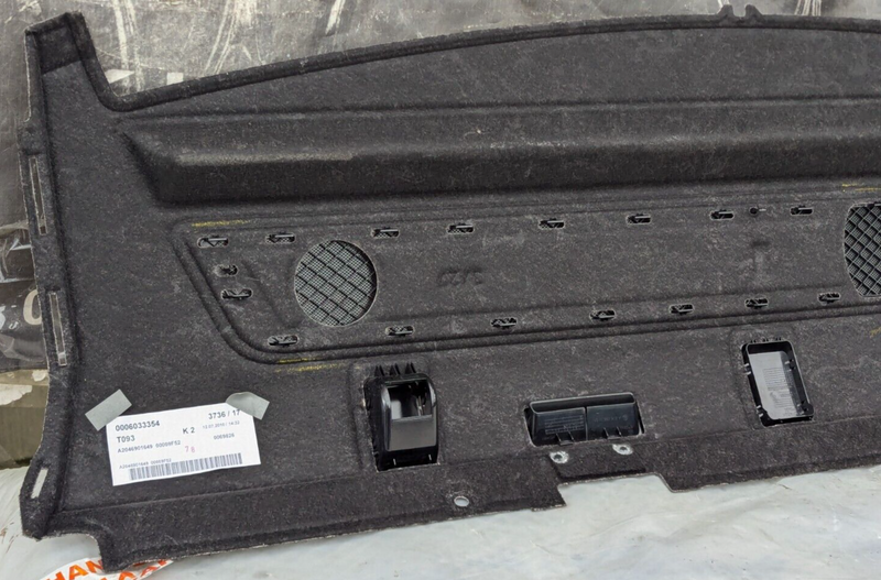 MERCEDES-BENZ C-CLASS W204 07-11 REAR PARCEL SHELF A2046901649 GENUINE