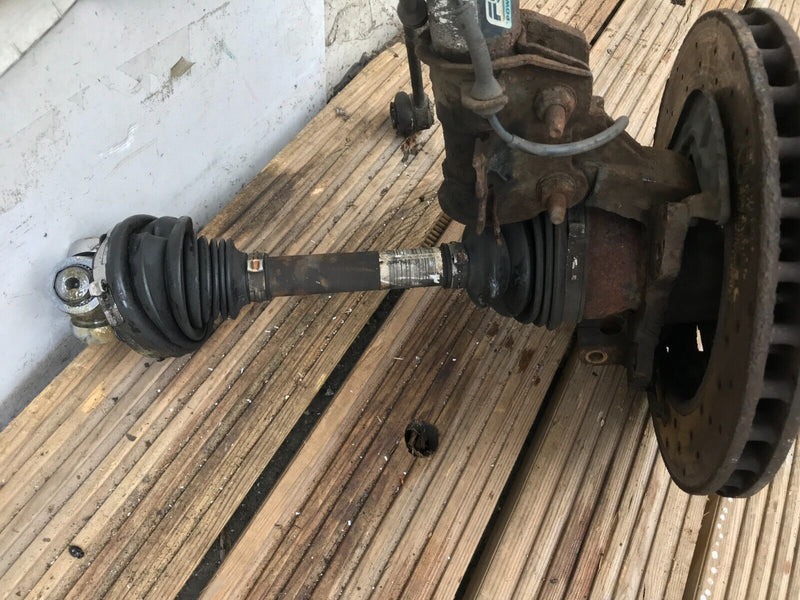 FIAT 500 ABARTH 1.4 PETROL FRONT LEG LEFT DRIVESHAFT BRAKE WHEEL SHOCK ABSORBER
