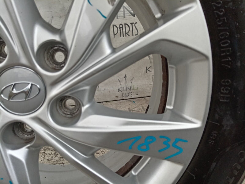 HYUNDAI TUCSON GENUINE ALLOY WHEEL RIM 17" 7Jx17H2 ET51 & TYRE 225x60 R17