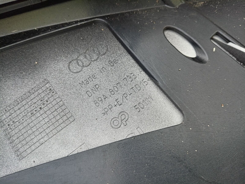 AUDI Q4 E-TRON 2019-ON FRONT BUMPER LOWER VALANCE LIP SPOILER 89A807733A