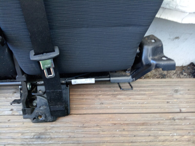 BMW X1 E84 2009-15 GENUINE REAR FOLDING BACKREST & LEFT SEATBELT in BLACK