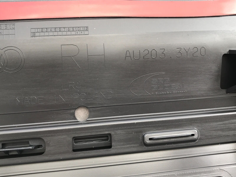 AUDI Q4 E-TRON REAR DOOR TRIM MOULDING PANEL RIGHT DRIVER SIDE 89A853970