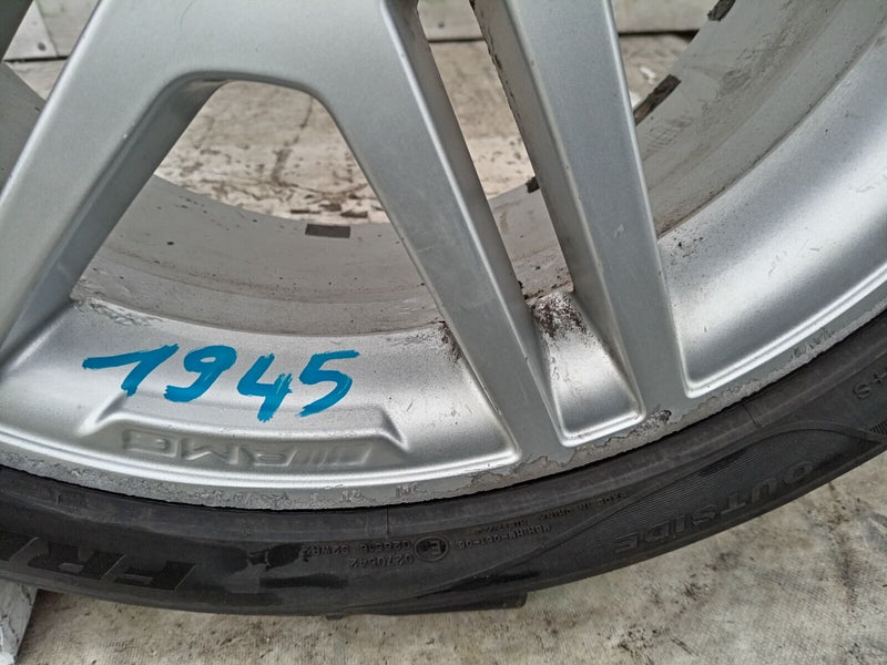 MERCEDES W204 AMG ALLOY WHEEL RIM 17" 8.5Jx17H2 ET58 & TYRE 245x40 R17