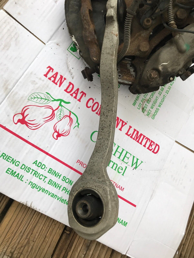 MERCEDES W221 S320 RIGHT SIDE FRONT LEG, WHEEL BEARING, BRAKE CALIPER, WISHBONE