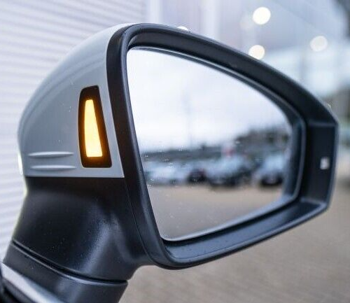 VW TIGUAN MK2 5N 16-22 RIGHT DOOR WING MIRROR TRIM COVER TO ** BLIND SPOT SYSTEM