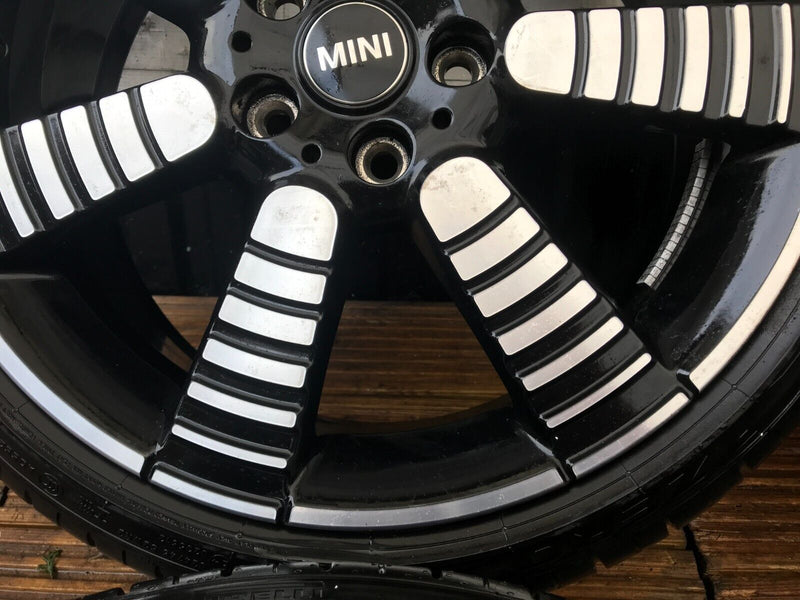 MINI COOPER S F55 F56 4x ALLOY WHEEL RIM SET 18' 7Jx18H2 IS54 4x TYRE 205x40 R18
