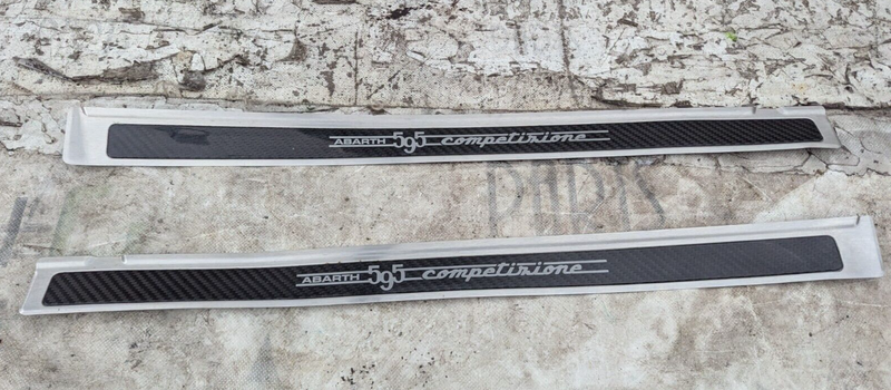 FIAT ABARTH 500 2008-2015 FRONT DOOR RIGHT/LEFT DOOR ENTRY SILL STRIP TRIM