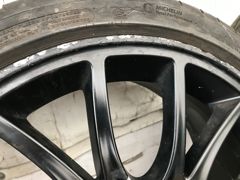FIAT 500 ABARTH TYRE & SET 4x ALLOY WHEEL RIMS 17" 205x40x17 7J ET38