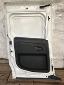 FIAT DOBLO MK2 263 2010-21 COMPLETE LEFT SIDE SLIDING DOOR PANEL in WHITE