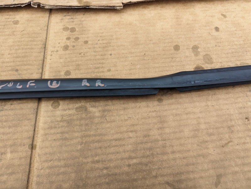 VW GOLF MK7 2012-2020 REAR RIGHT O/S DOOR WINDOW MOLDING TRIM 5G6839477B