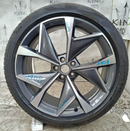 SKODA ENYAQ ALLOY WHEEL RIM 21" 21x9J-N ET42 & TYRE 255/40/21 5LA601025
