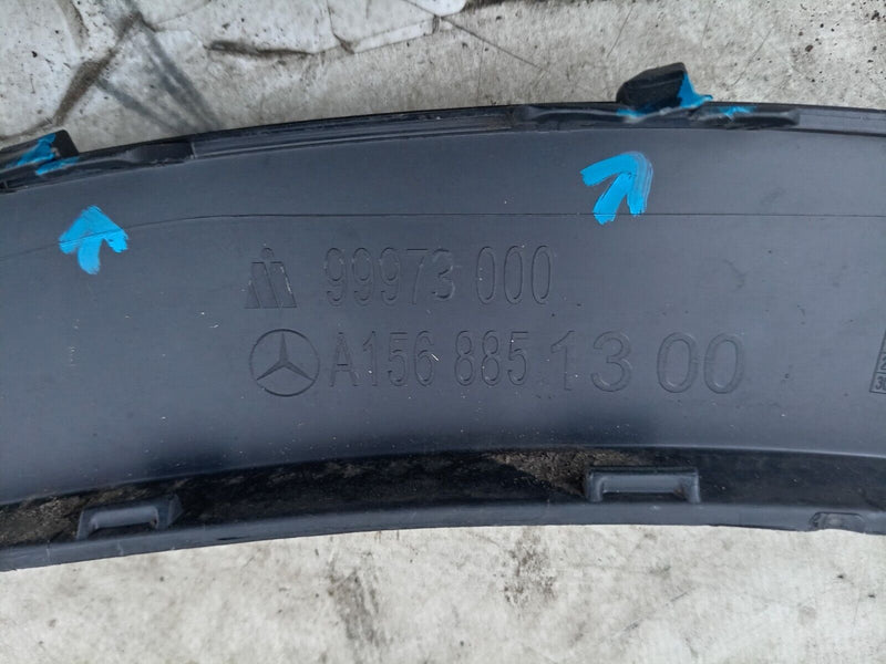 MERCEDES-BENZ GLA X156 14-20 REAR LEFT N/S WHEEL ARCH TRIM A1568851300