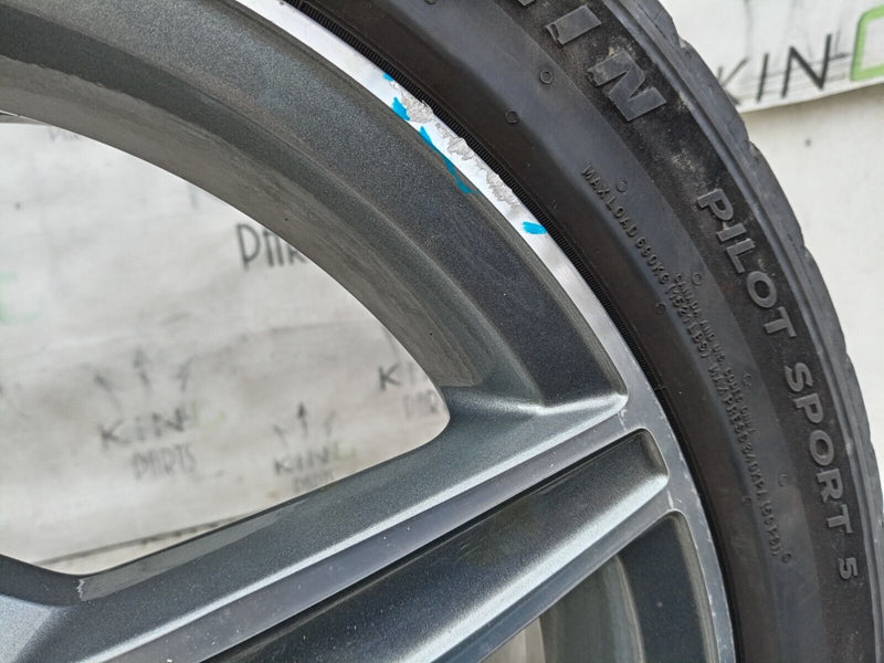 MERCEDES W205 GENUINE ALLOY WHEEL RIM 18' 7.5Jx18H2 ET44 TYRE 225x45 R18