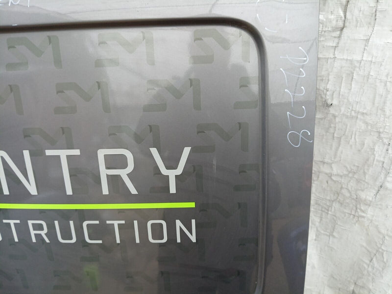 NISSAN NV300, RENAULT TRAFIC MK2 X82 2014-2023 REAR DOOR PANEL RIGHT SIDE