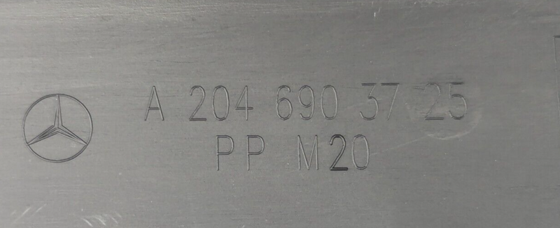 MERCEDES-BENZ C-CLASS W204 07-11 REAR LEFT N/S ENTRANCE STRIP COVER A2046903725
