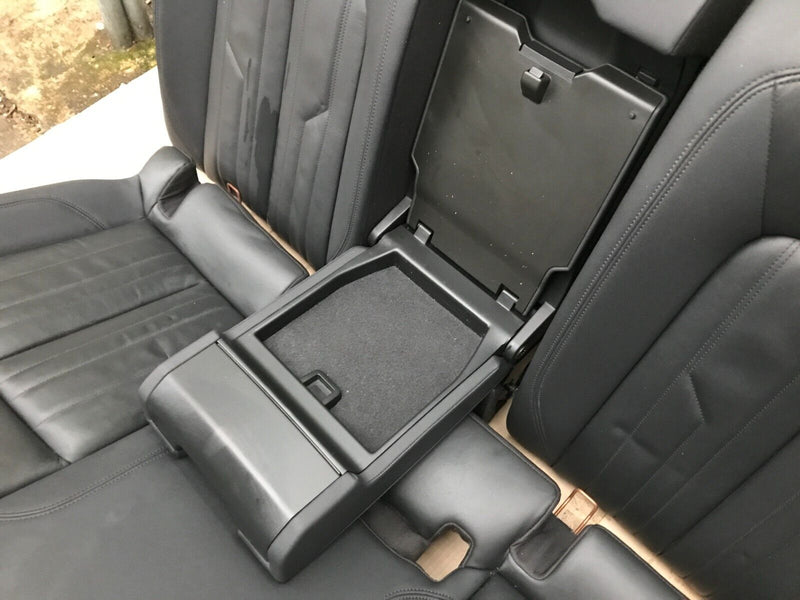 AUDI E-TRON ETRON BLACK LEATHER COMPLETE SEATS SET FRONT AND REAR SEAT