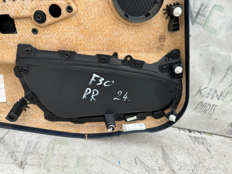 BMW 3 SERIES F30 2011-2019 REAR RIGHT O/S DOOR INNER CARD PANEL TRIM 2083450