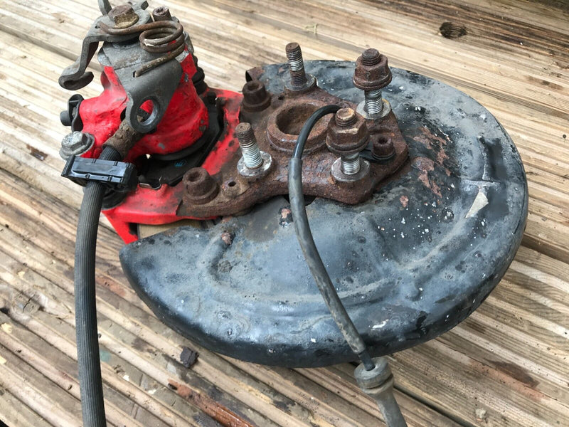 FIAT 500 ABARTH 1.4 PETROL RIGHT SIDE REAR HUB WHEEL BEARING BRAKE CALIPER
