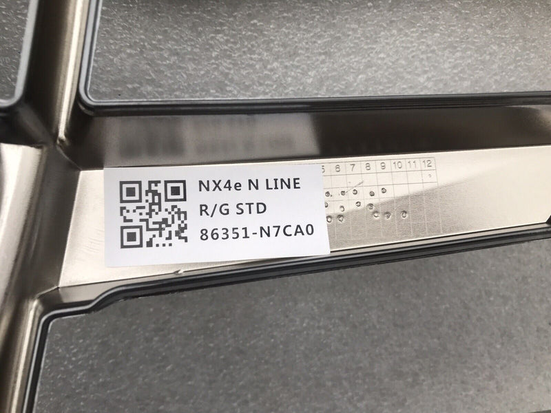 HYUNDAI TUCSON NX4e N-LINE 2020 FRONT BUMPER RADIATOR GRILL GRILLE & BADGE LOGO