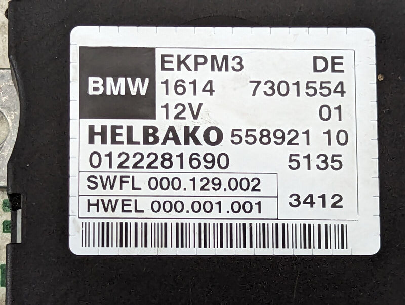 BMW 3 SERIES F30 2011-2019 FUEL PUMP CONTROL UNIT MODULE 7301554 GENUINE