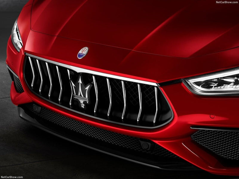 MASERATI GHIBLI 2019-ON FRONT GRILL GRILLE TRIM CHROME STRIP GENUINE 670042735