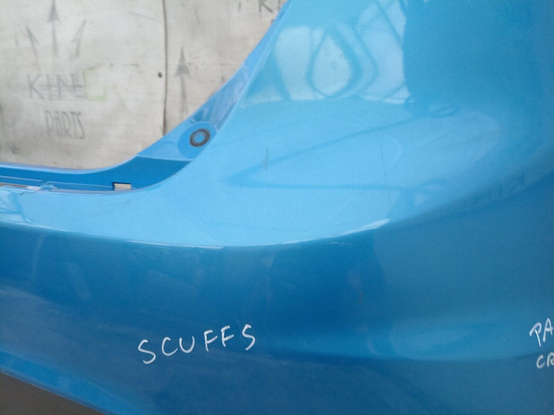 FORD FIESTA VI MK6 MK7 2008-14 REAR BUMPER GENUINE in BLUE 8A61-17906-A