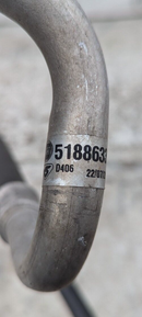 FIAT ABARTH 500 2008-2015 A/C AC AIR CONDITION PIPE 51886339 GENUINE