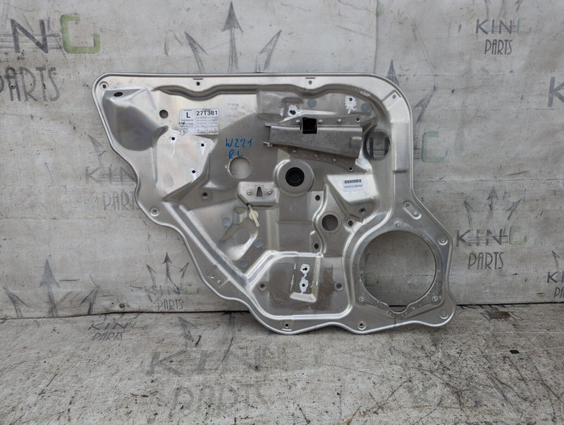 MERCEDES S-CLASS W221 06-13 REAR LEFT N/S INSIDE DOOR WINDOW PANEL A2218203102