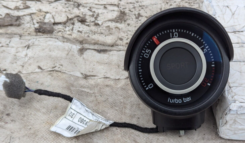 FIAT ABARTH 500 2008-2015 TURBO BOOST GAUGE 00518429380 GENUINE