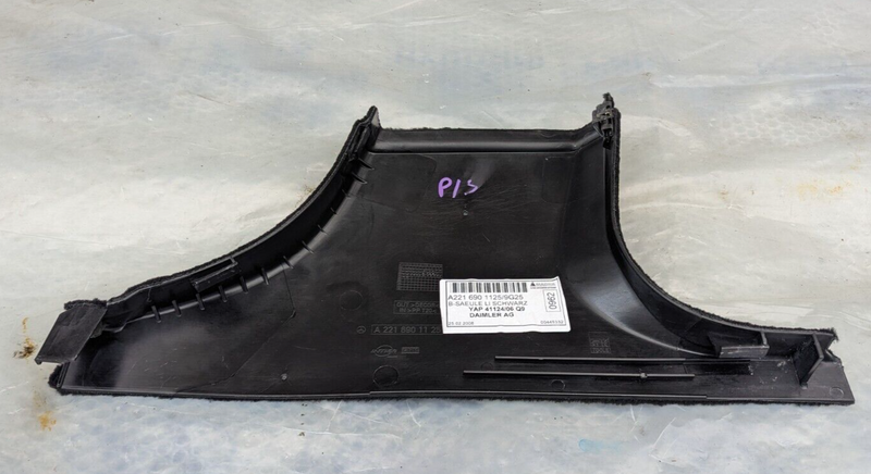 MERCEDES S-CLASS W221 06-2013 FRONT LEFT N/S PILLAR B LOWER TRIM A2216901125