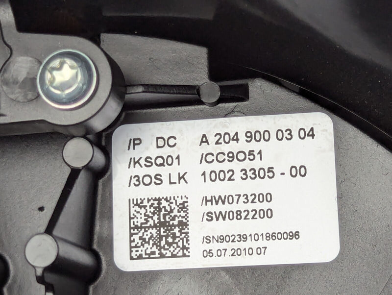 MERCEDES-BENZ C-CLASS W204 07-11 INDICATOR WIPER STALK SQUIB RING A2049000304
