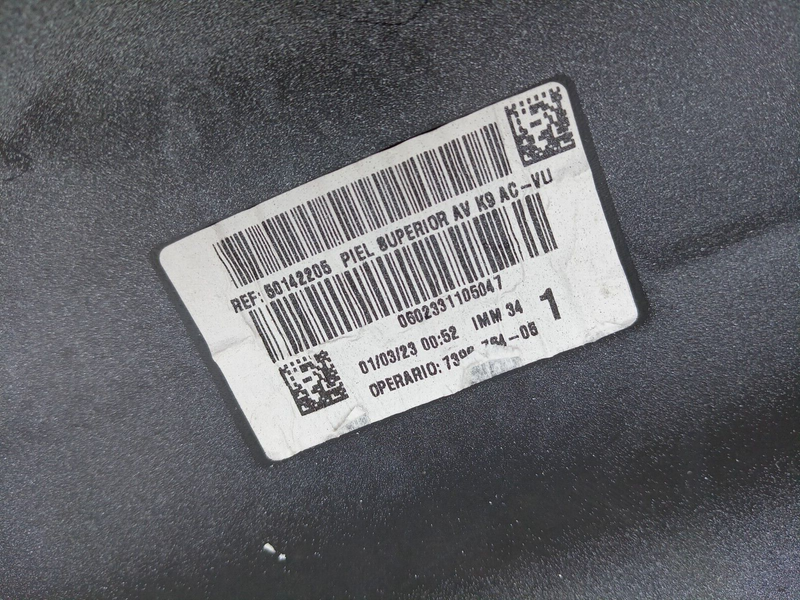 PEUGEOT PARTNER BERLINGO 2018-ON FRONT BUMPER UPPER SECTION 99899494