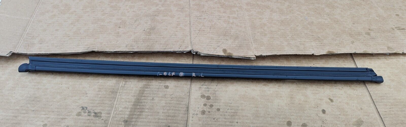 VW GOLF MK7 2012-2020 REAR LEFT N/S DOOR WINDOW MOLDING TRIM 5G6839479B GENUINE
