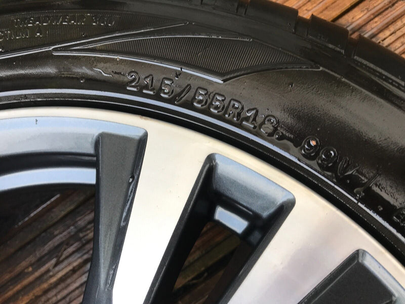 NISSAN QASHQAI J11 4x ALLOY WHEEL RIM SET 18' 7Jx18H2 ET40 *4x TYRE 215x55 R18