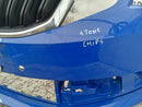 SKODA OCTAVIA III MK3 2013-2016 BLUE FRONT BUMPER GENUINE 5E0807221N