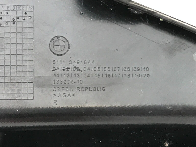 BMW 2 F44 GRAN COUPE SPORT RIGHT SIDE FRONT BUMPER GRILL FOG LIGHT COVER 8491644