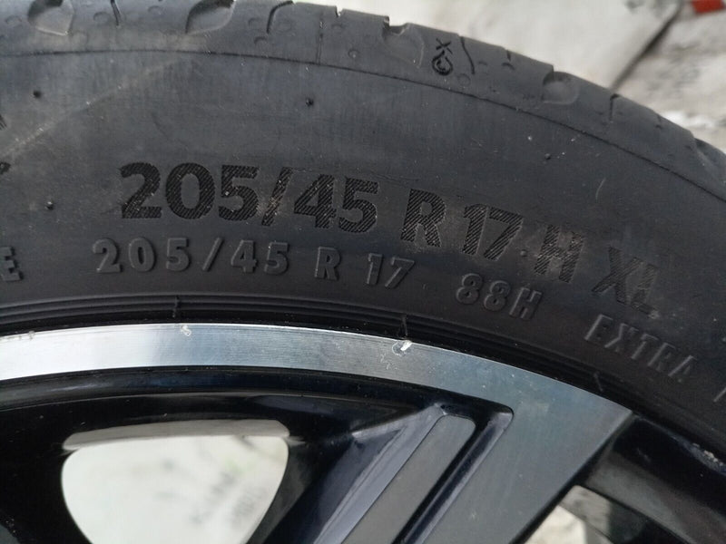 RENAULT CLIO MK5 ALLOY WHEEL RIM 17" 7Jx17CH 4-37 TYRE 205/45/17 R19