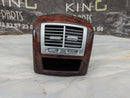 MERCEDES S-CLASS W221 06-13 REAR CENTER CONSOLE AIR VENTS WOOD TRIM A2218301054