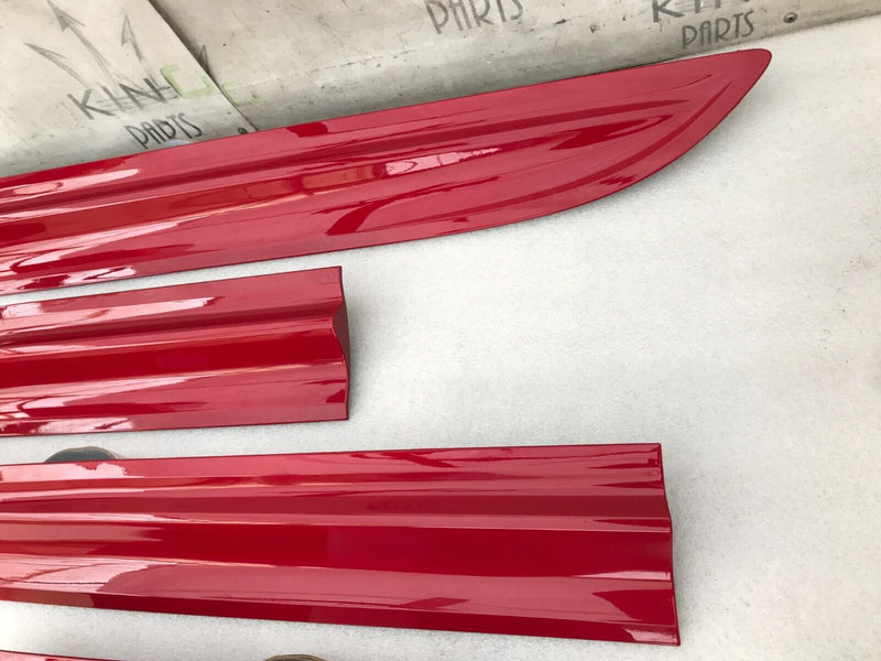 PORSCHE MACAN S T GTS **SET OF DOOR MOULDINGS 4x TRIM PANELS FRONT REAR LH RH