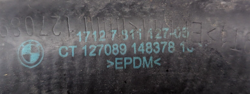 BMW 3 SERIES F30 2011-2019 RADIATOR COOLANT WATER PIPE HOSE 7811127 GENUINE