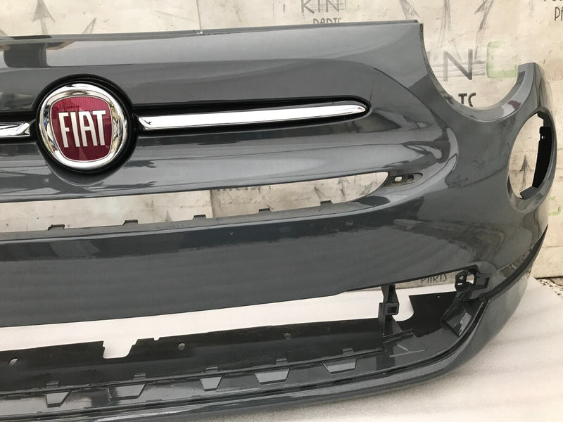 FIAT 500 LOUNGE FACELIFT 2015-23 FRONT BUMPER & TOP BADGE LOGO 735619491