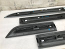 PORSCHE MACAN S T GTS **SET OF DOOR MOULDINGS 4x TRIM PANELS FRONT REAR LH RH