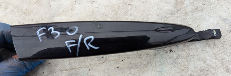 BMW 3 SERIES F30 2011-2019 FRONT RIGHT O/S DOOR OUTER HANDLE BLACK GENUINE