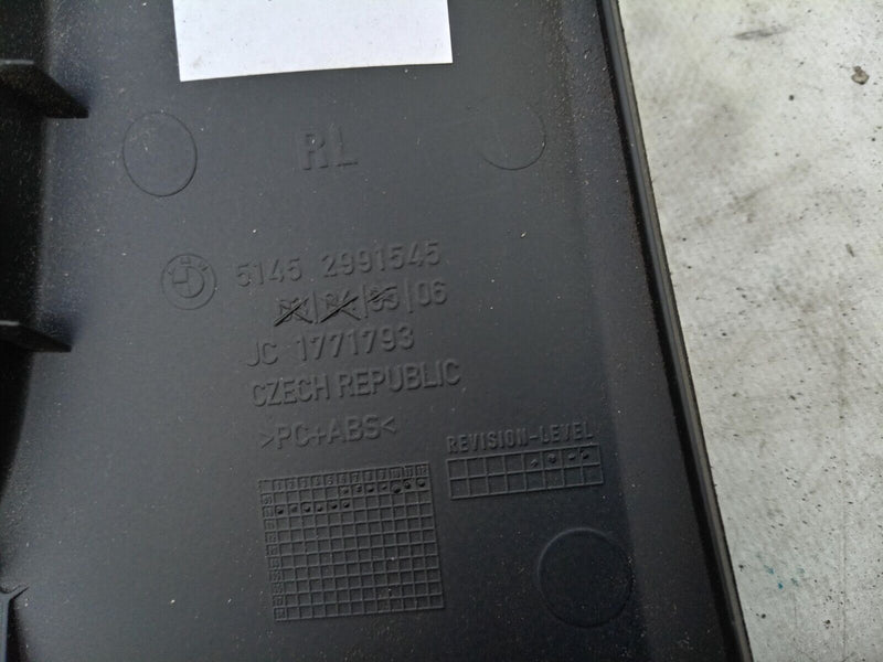 BMW X1 E84 09-15 DASHBOARD SURROUND TRIM COVER GENUINE 2991545