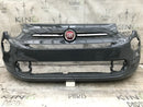 FIAT 500 POP FACELIFT 15-23 FRONT BUMPER GENUINE & BADGE LOGO 735619476