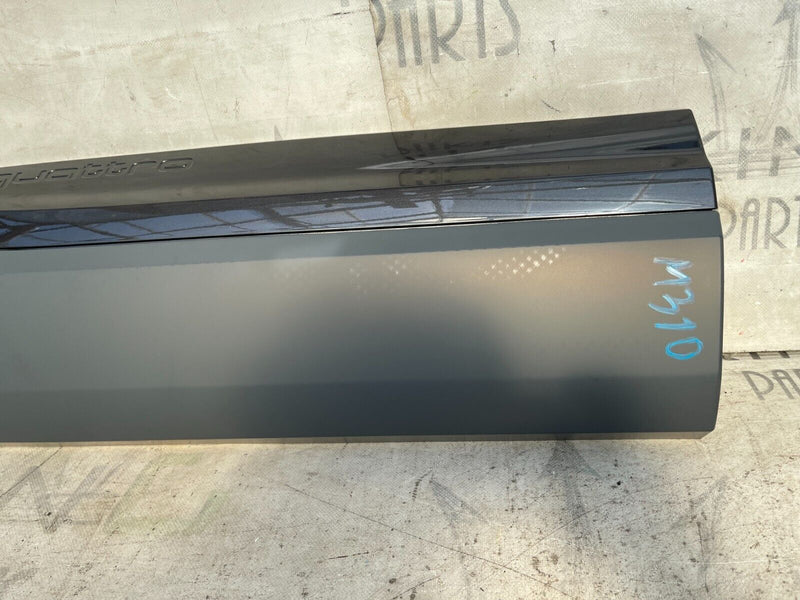 AUDI Q7 4M MK2 2015-19 RIGHT SIDE REAR DOOR TRIM MOULDING PANEL 4M0853970E