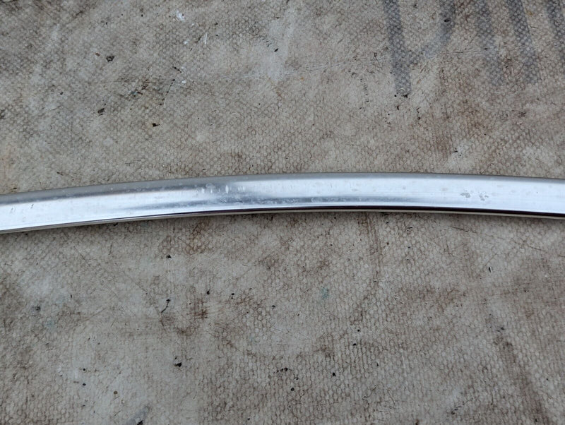 SKODA KAROQ NU7 17-21 FRONT RIGHT O/S EXTERIOR TOP CHROME TRIM STRIP 575837643