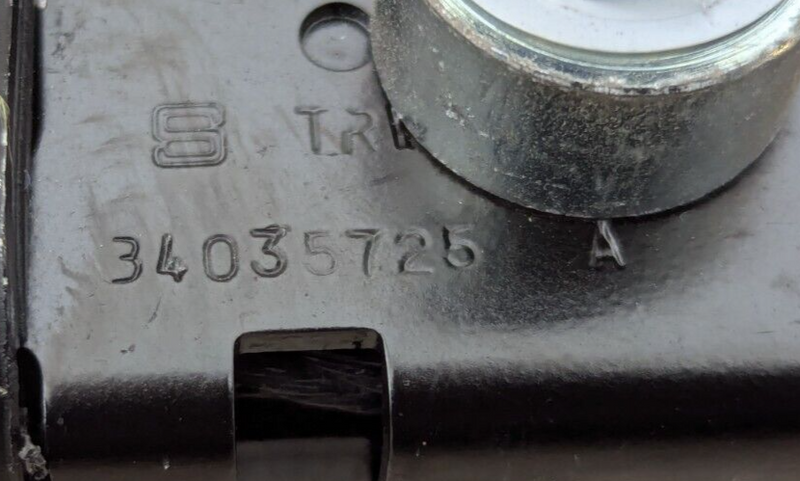 FIAT ABARTH 500 08-15 FRONT LEFT N/S SEAT BELT PRETENSIONER 34022871 GENUINE